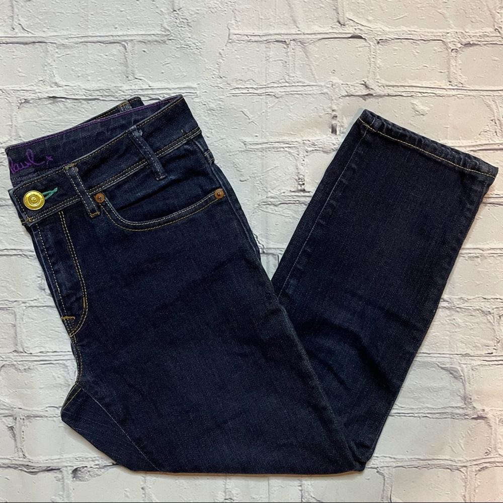 Paul Smith Cropped Jeans Blue Sz 26
